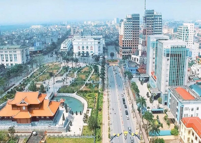 Một góc thành phố Thái Bình.