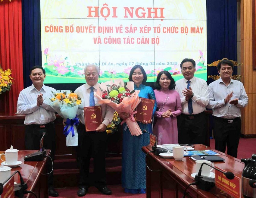 Trưởng Ban Tuyên giáo Tỉnh ủy Bình Dương làm Bí thư Thành ủy Dĩ An