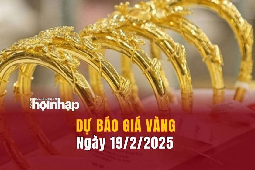 Dự báo giá vàng 19/2: Vàng nhẫn, vàng miếng tăng dựng đứng