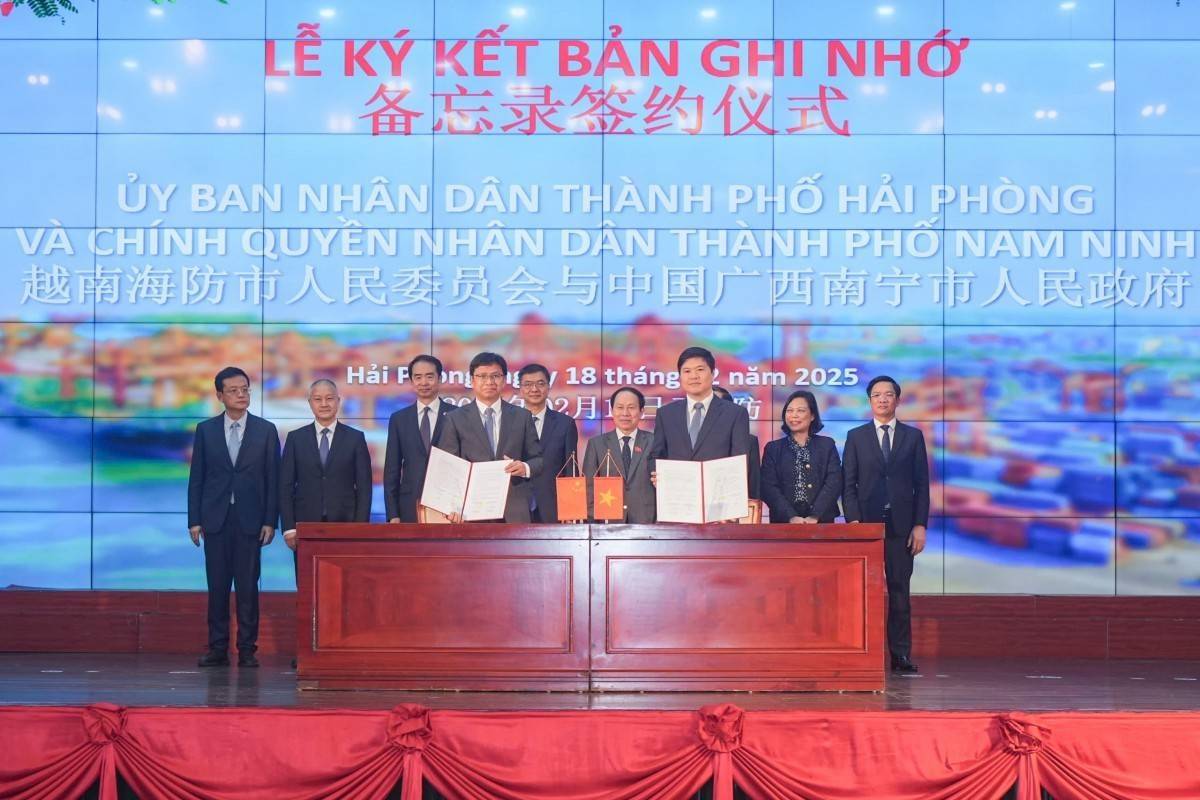 Trung Quốc đứng đầu về số dự án đầu tư tại Hải Phòng