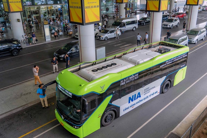 Bắc Ninh mở tuyến xe buýt điện thẳng tới sân bay Nội Bài Bắc Ninh mở tuyến xe buýt điện thẳng tới sân bay Nội Bài
