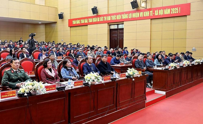 Yên Bái: 170 doanh nghiệp, hợp tác xã, nhà đầu tư tham dự Hội nghị gặp mặt đầu năm 2025