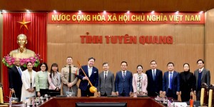 Tuyên Quang: Chủ tịch UBND tỉnh tiếp và làm việc với Đoàn công tác Đại sứ quán Hoa Kỳ