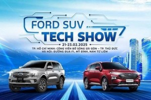 Ford Việt Nam và hệ thống đại lý triển khai Chương trình lái thử “Ford SUV Tech Show”