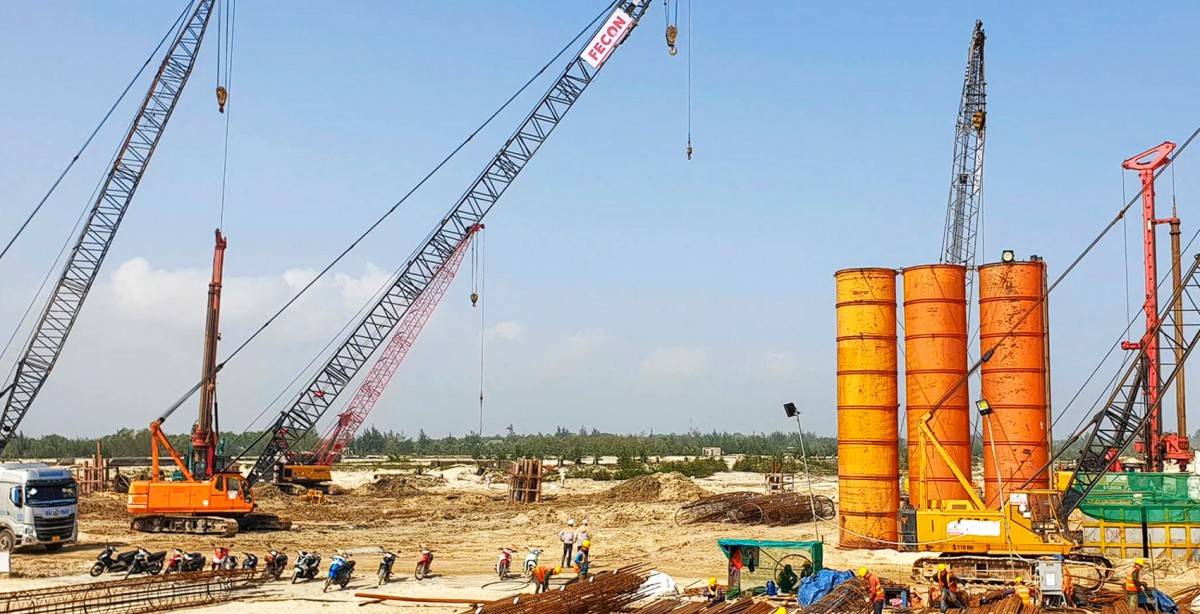 Quảng Trị: Cảng Mỹ Thủy đẩy nhanh tiến độ thi công, dự kiến hoàn thành đúng kế hoạch