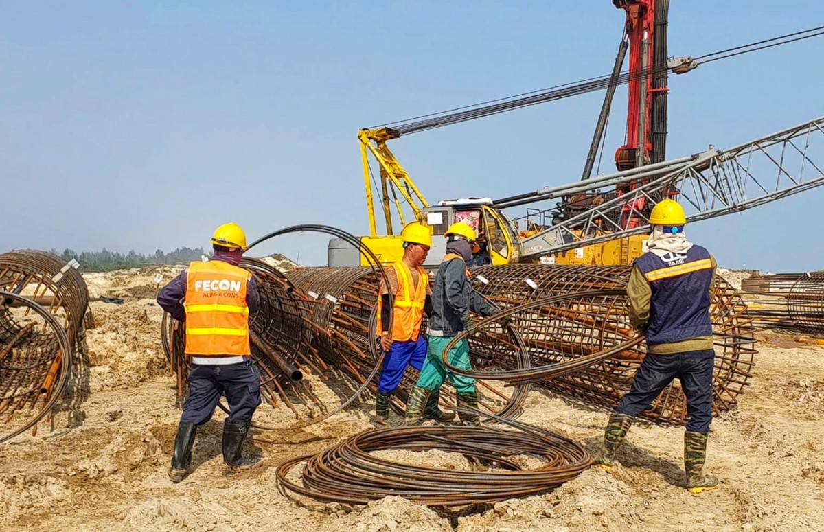 Quảng Trị: Cảng Mỹ Thủy đẩy nhanh tiến độ thi công, dự kiến hoàn thành đúng kế hoạch
