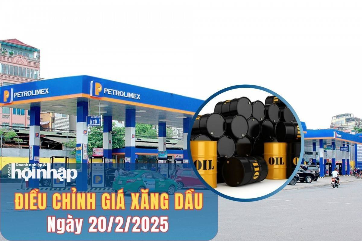 Giá xăng dầu chiều ngày 20/2: Xăng trong nước tăng, giá dầu tăng, giảm trái chiều