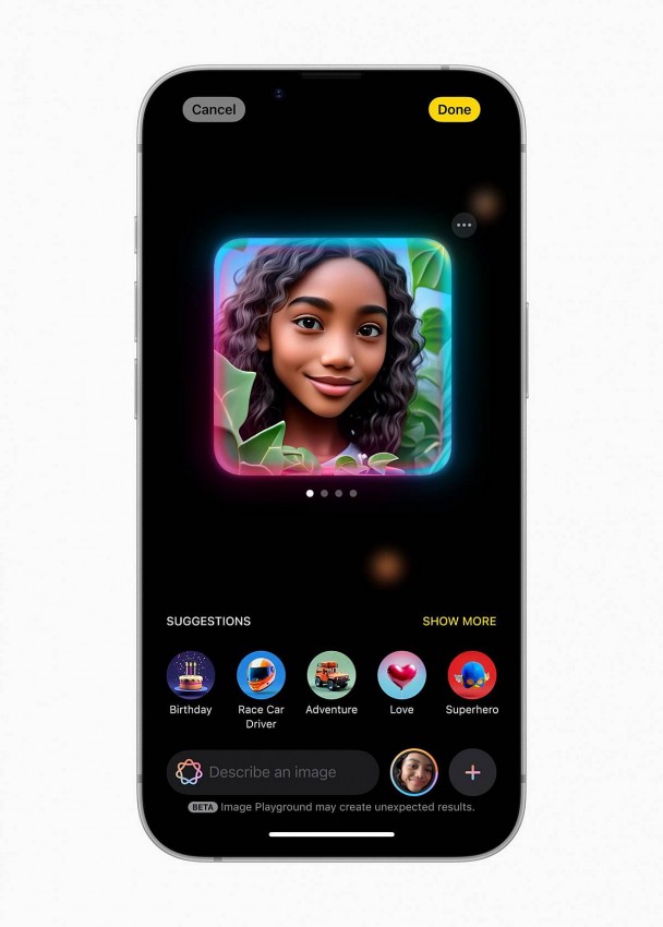 của Apple cũng được thiết kế dành riêng cho Apple Intelligenc