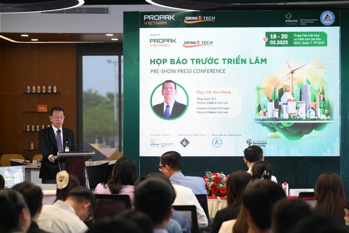 Triển lãm Propak Vietnam 2025 nhiều công nghệ mới được giới thiệu