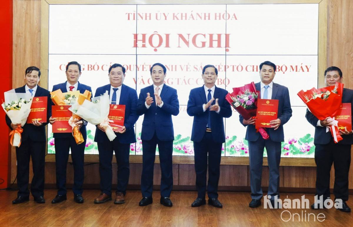 Khánh Hòa: Sắp xếp, tinh gọn, các cơ quan chuyên môn cấp tỉnh