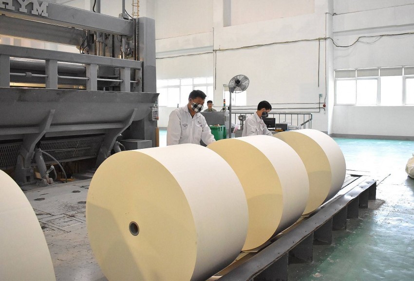 Giấy cuộn, giấy A4 thành phẩm của Công ty Cổ phần Giấy An Hòa, Khu công nghiệp Long Bình An  thành phố Tuyên Quang Tuyên Quang phấn đấu xuất khẩu hàng hóa năm 2025 đạt 175 triệu USD