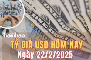 Tỷ giá USD hôm nay 22/2/2025: Đồng USD thế giới bật tăng trong phiên cuối tuần