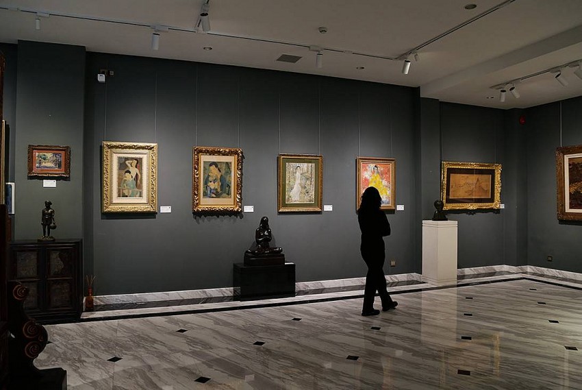 Khách tham quan tại Bảo tàng Nghệ thuật Quang San. Ảnh: Bảo tàng Nghệ thuật Quang San