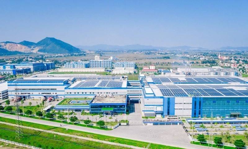 Môt góc Khu Công nghiệp VSIP Nghệ An