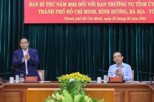 Công bố quyết định kiểm tra năm 2025 đối với Ban Thường vụ Thành ủy, Tỉnh ủy Bình Dương