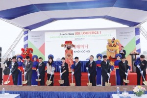 Hải Phòng: Khởi công dự án Jeil Logistics 1 có tổng vốn đầu tư hơn 44,5 triệu USD