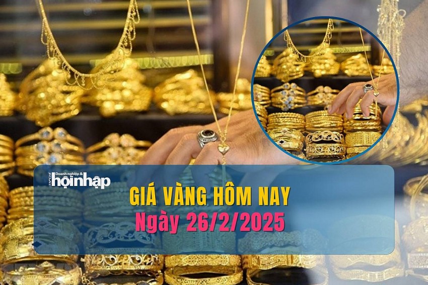 Giá vàng hôm nay 26/2: Vàng nhẫn trụ vững ở mốc 92 triệu đồng/lượng Giá vàng hôm nay 26/2: Vàng nhẫn trụ vững ở mốc 92 triệu đồng/lượng