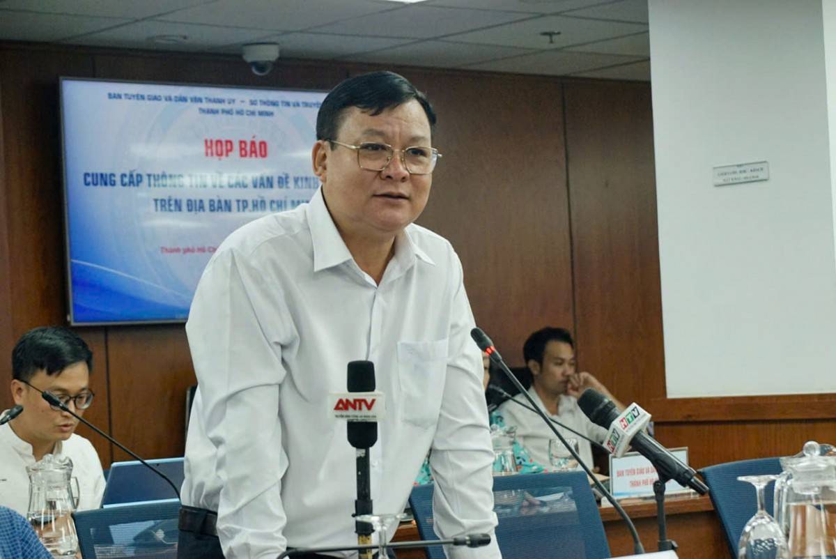 ông Nguyễn Hoàng Anh Dũng - Phó Giám đốc Ban quản lý dự án đầu tư xây dựng Hạ tầng đô thị