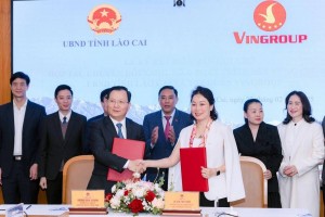 Vingroup cùng Lào Cai hợp tác toàn diện về chuyển đổi xanh