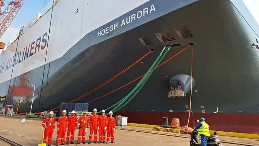 Công ty vận tải Torghatten Nord ký hợp đồng với xưởng đóng tàu Myklebust ở Na Uy để xây dựng tàu chạy bằng hydro xanh lớn nhất thế giới. (Nguồn: Riviera)