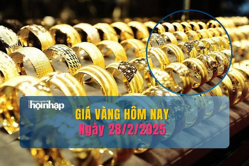Giá vàng hôm nay 28/2: Vàng nhẫn vẫn duy trì ở mốc 91 triệu đồng/lượng Giá vàng hôm nay 28/2: Vàng nhẫn vẫn duy trì ở mốc 91 triệu đồng/lượng