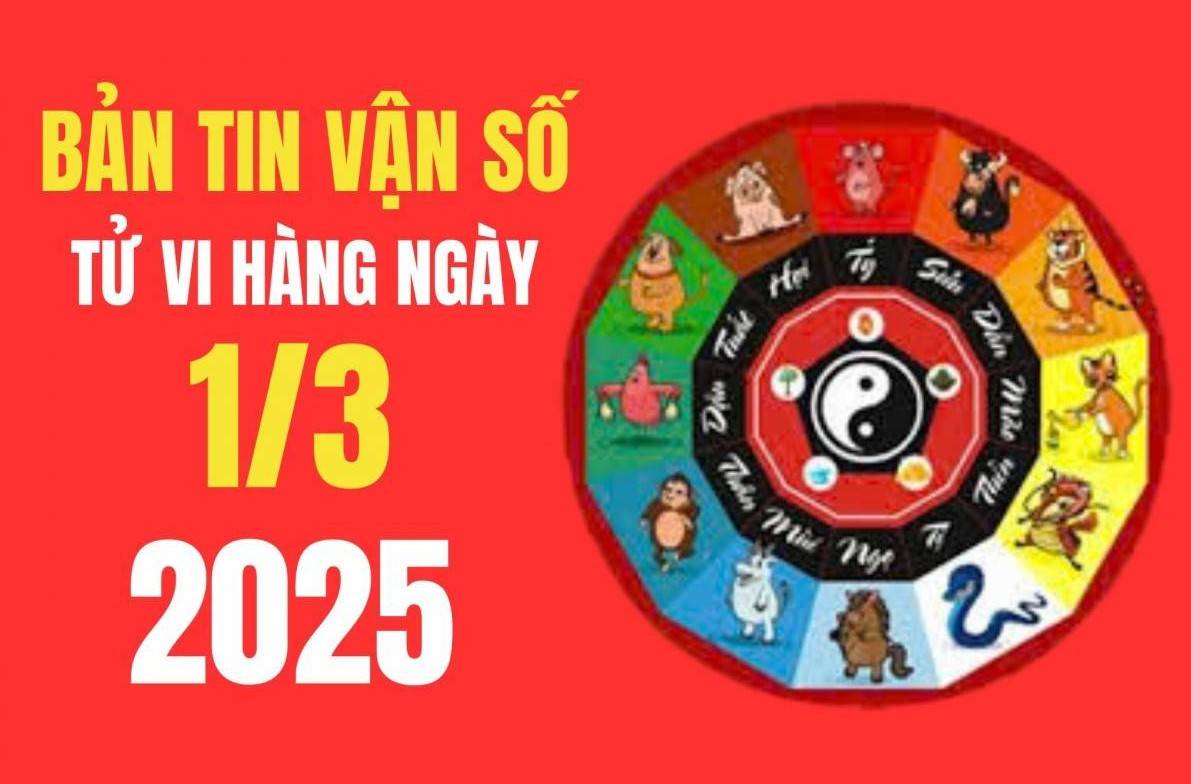 Tử vi - Vận số ngày 01/03/2025:  4 con giáp có vận trình may mắn tài lộc, công việc hanh thông