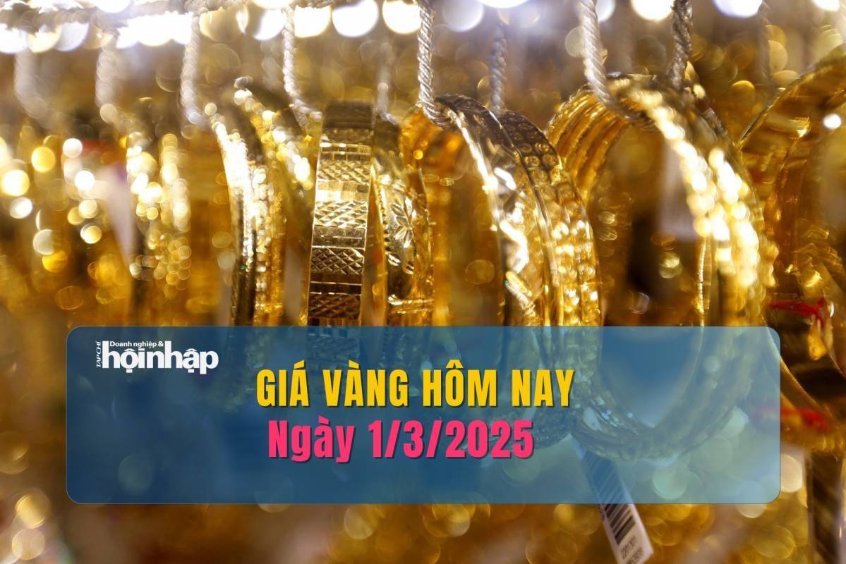 Giá vàng hôm nay 1/3: Vàng nhẫn "tuột dốc" giảm gần 1 triệu đồng/lượng