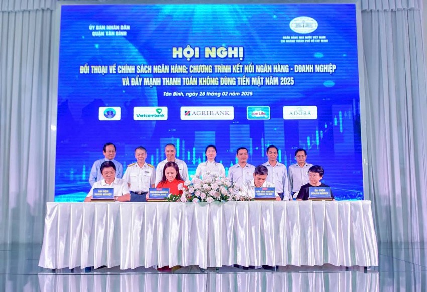 Tân Bình: Hội nghị đối thoại về chính sách Ngân hàng với Doanh nghiệp.