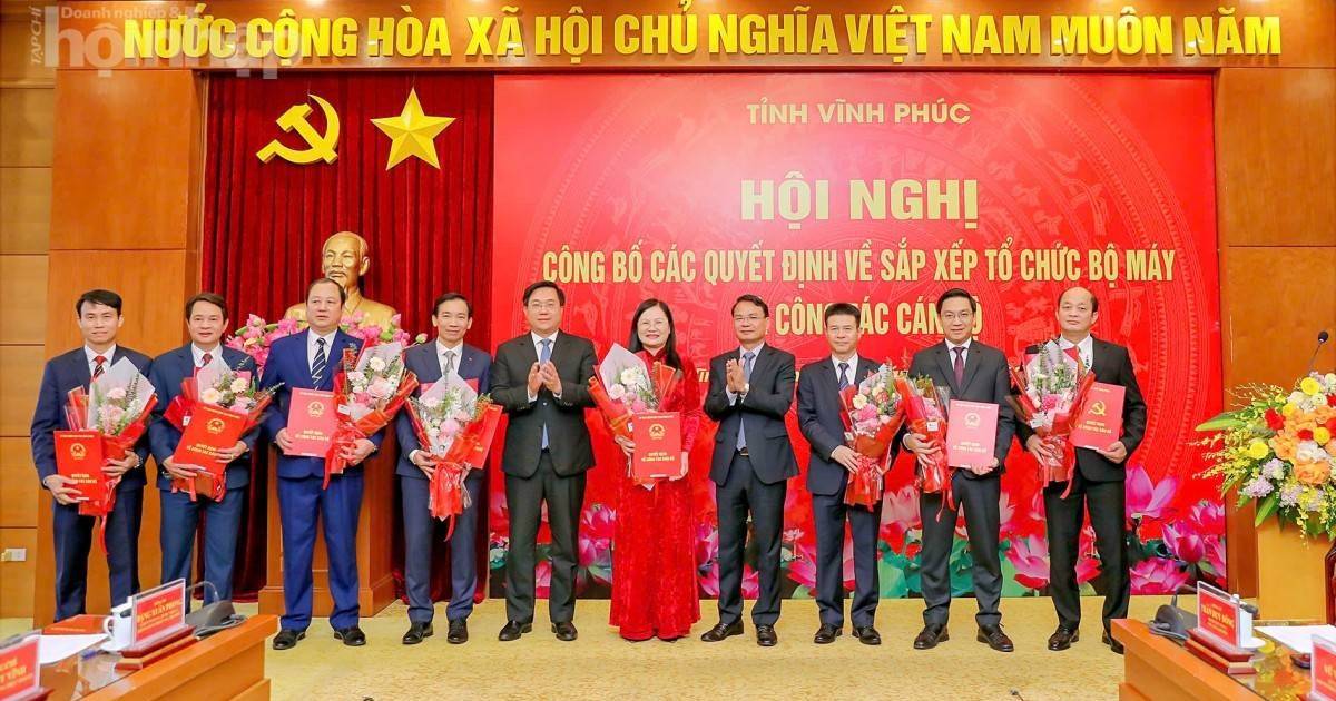 Vĩnh Phúc: Đảm bảo hoạt động hiệu quả sau khi sắp xếp bộ máy mới