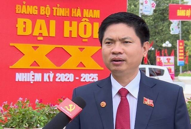 Ông Trương Quốc Huy được bầu giữ chức Bí thư Tỉnh ủy Hà Nam nhiệm kỳ 2020-2025. Ông Trương Quốc Huy được bầu giữ chức Bí thư Tỉnh ủy Hà Nam nhiệm kỳ 2020-2025.