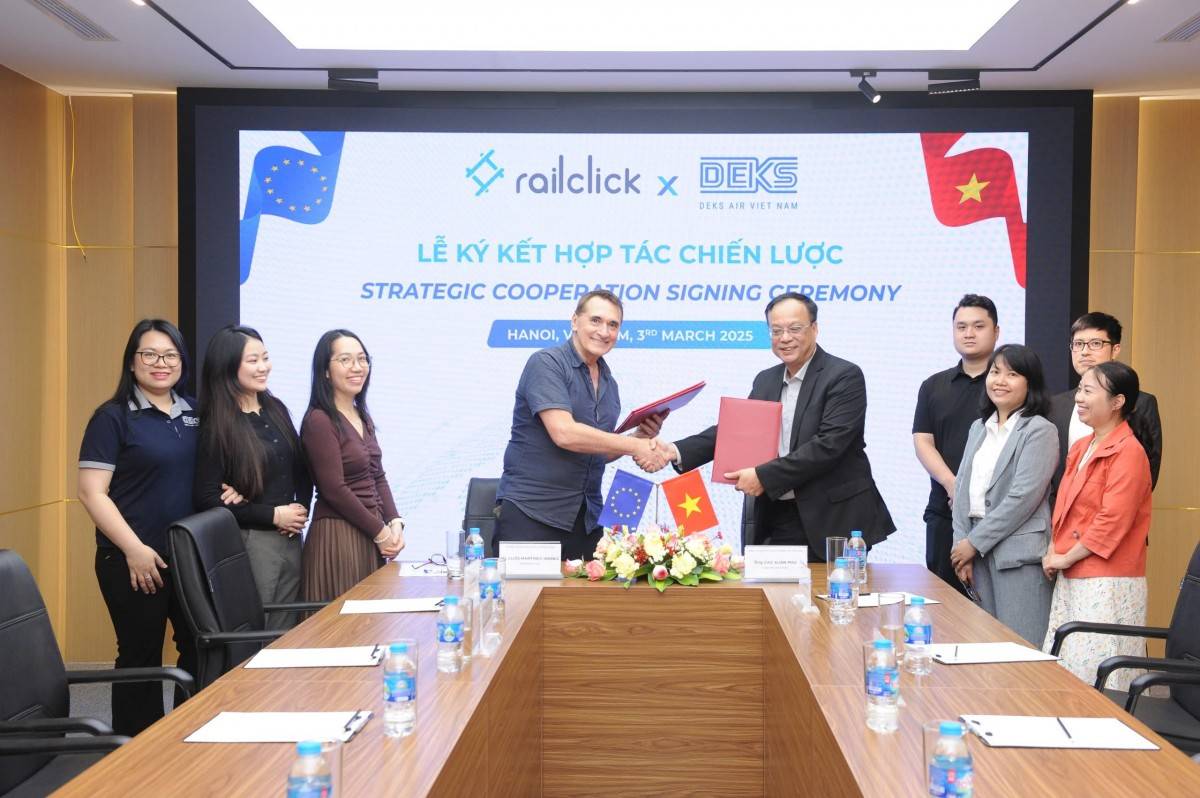 Hợp tác chiến lược giữa Railclick và Deks Air Việt Nam: Bước tiến mới trong ngành du lịch Hợp tác chiến lược giữa Railclick và Deks Air Việt Nam: Bước tiến mới trong ngành du lịch
