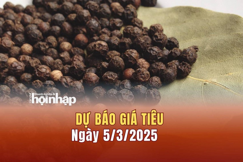Dự báo giá tiêu 5/3/2025