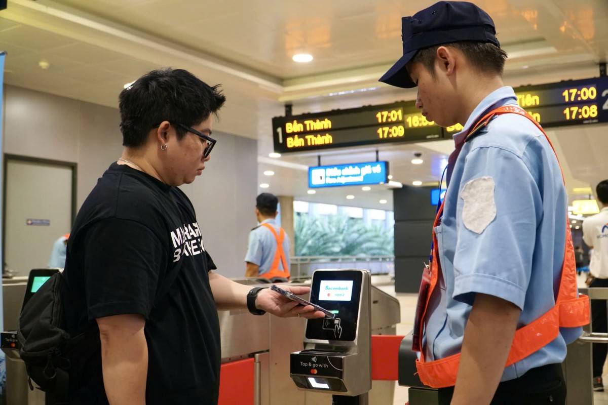 trải nghiệm tuyến metro số 1 với nhiều hình thức thanh toán thuận tiện, nhanh chóng  trải nghiệm tuyến metro số 1 với nhiều hình thức thanh toán thuận tiện, nhanh chóng