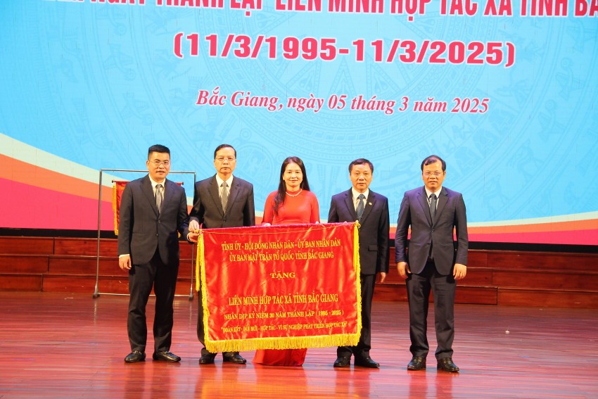 Liên minh Hợp tác xã tỉnh Bắc Giang 30 năm hình thành và phát triển