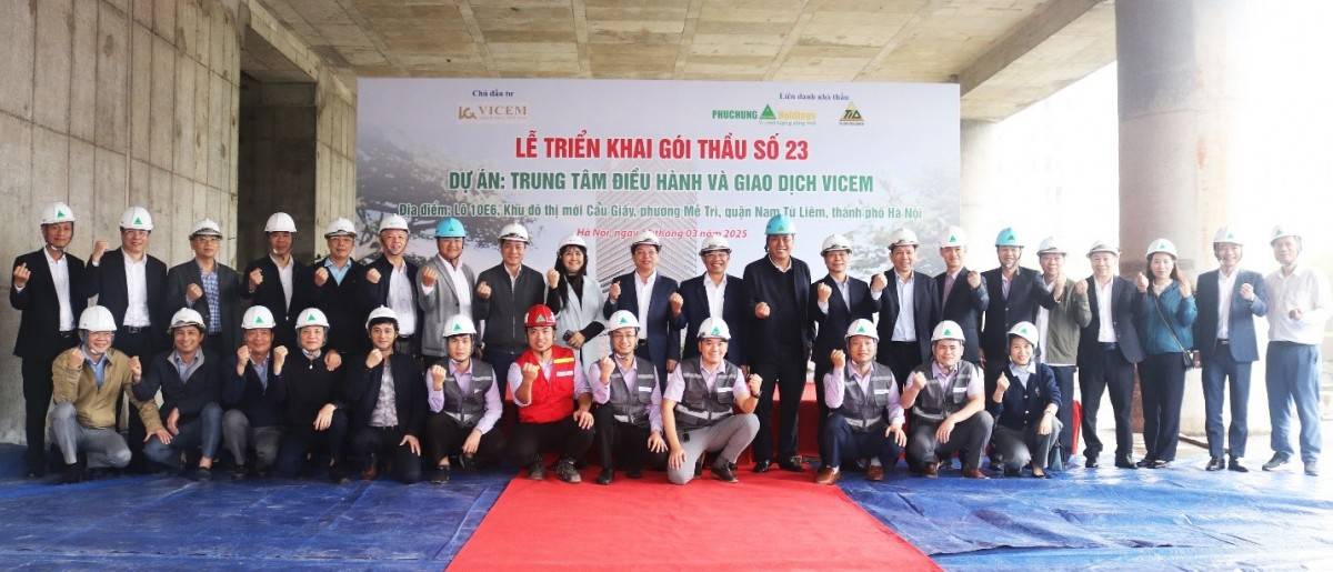 Phục Hưng Holdings triển khai dự án Vicem Tower Phục Hưng Holdings triển khai dự án Vicem Tower