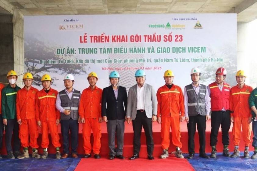 Phục Hưng Holdings triển khai dự án Vicem Tower