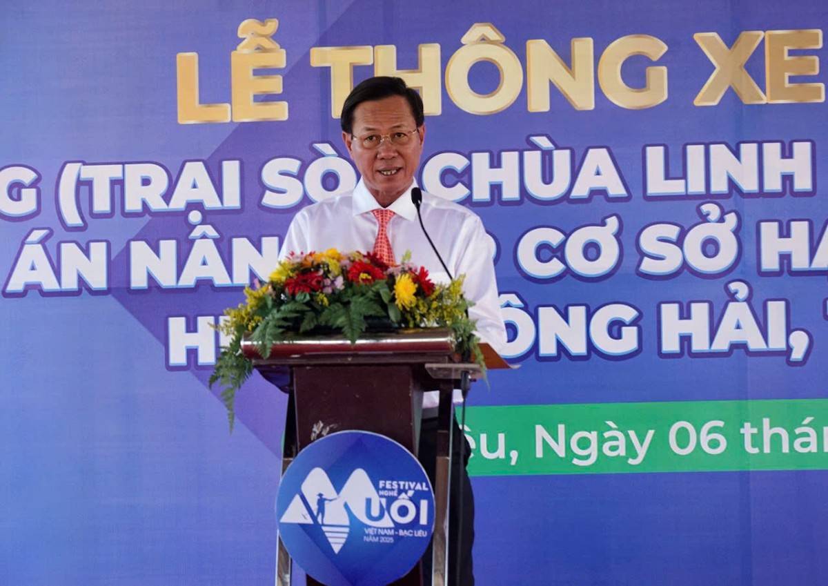 ông Nguyễn Minh Đức - Giám đốc Ban Quản lý dự án nông nghiệp và phát triển nông thôn tỉnh Bạc Liêu 
