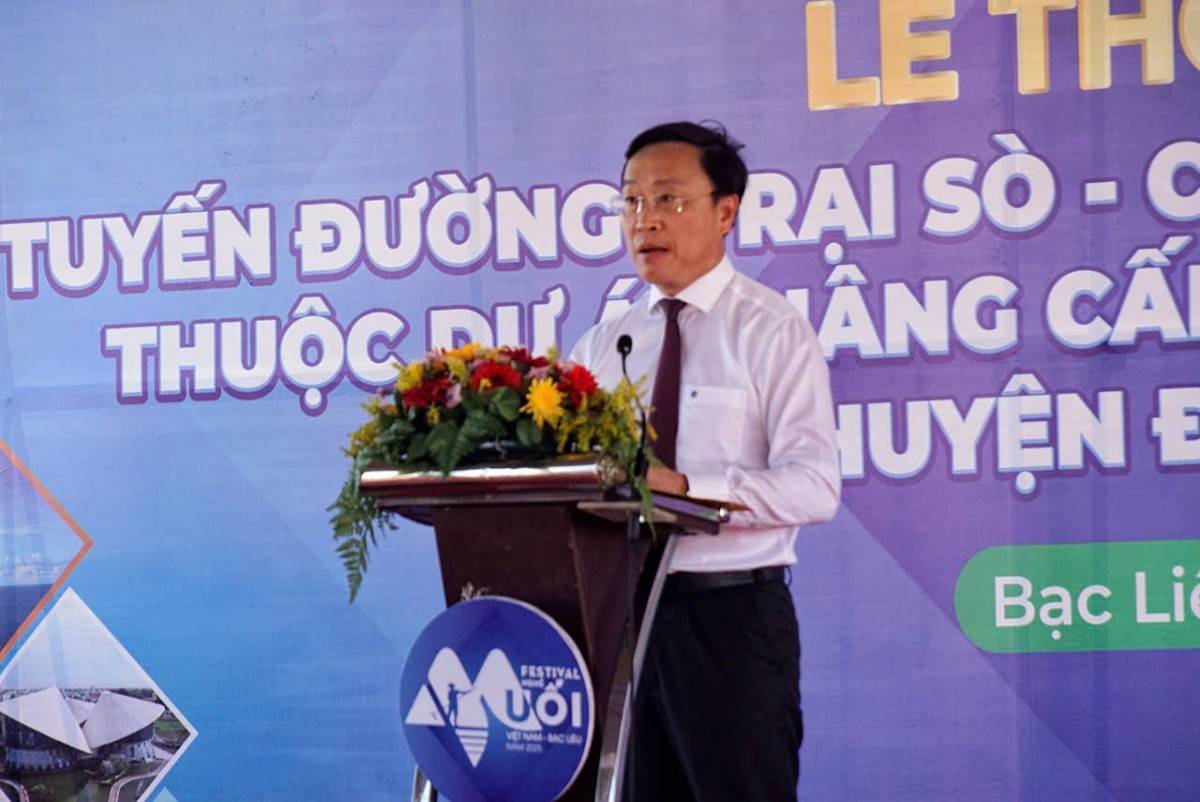 Phó Chủ tịch thường trực UBND tỉnh Bạc Liêu Huỳnh Hữu Trí