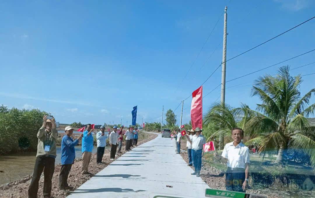 công trình mang ý nghĩa quan trọng đối với bà con diêm dân và sự phát triển của nghề muối Bạc Liêu.