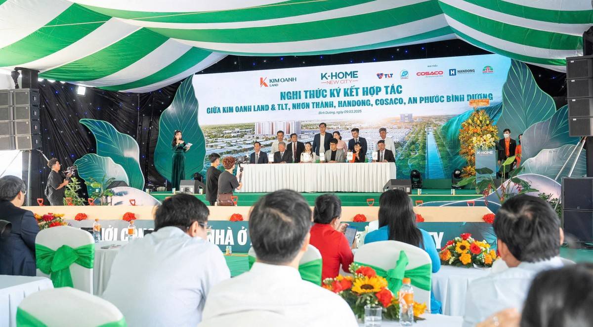 Kim Oanh Land khởi công dự án K-Home New City - Đô thị nhà ở xã hội chuẩn Singapore đầu tiên tại Việt Nam
