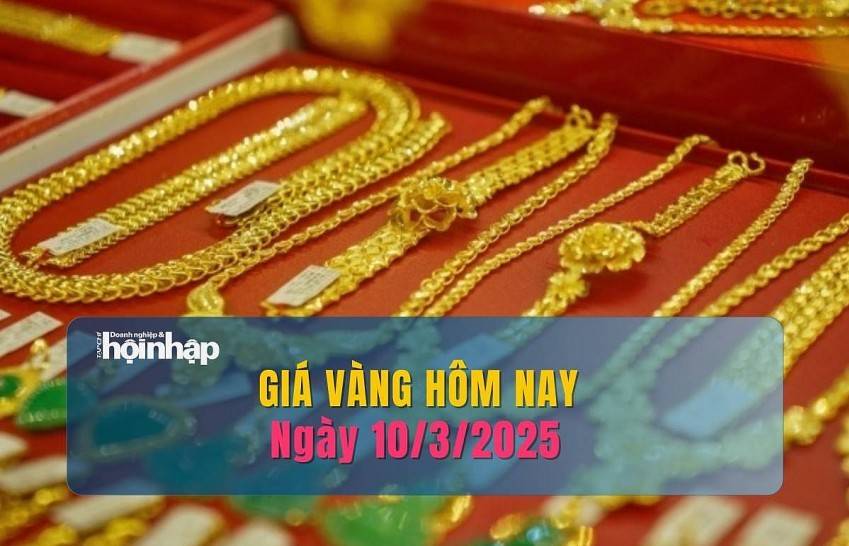 Giá vàng hôm nay 10/3: Vàng nhẫn "bật tăng" trên mốc 93 triệu đồng/lượng