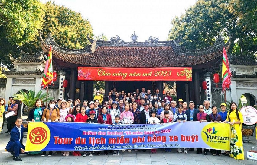 Bắc Ninh mở tour du lịch miễn phí đưa du khách tới các điểm di tích lịch sử - văn hóa