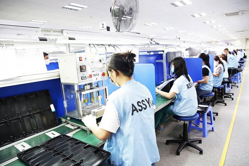 Bắc Giang: Chỉ số sản xuất công nghiệp tháng 2/2025 tăng cao so với cùng kỳ, với mức tăng 54,57%