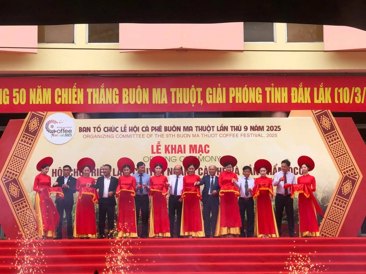 Điện Biên tham gia hội chợ triển lãm chuyên ngành cà phê tại Buôn Ma Thuột