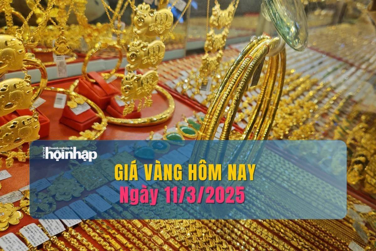 Giá vàng hôm nay 11/3: Vàng nhẫn "tăng vọt" trên 93 triệu đồng/lượng