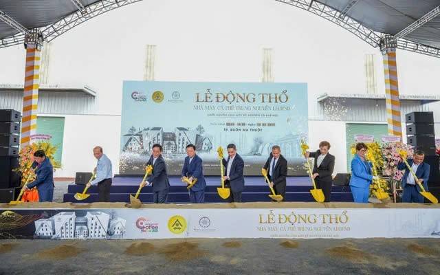 Trung Nguyên Legend động thổ xây dựng nhà máy cà phê hơn 2.000 tỷ đồng