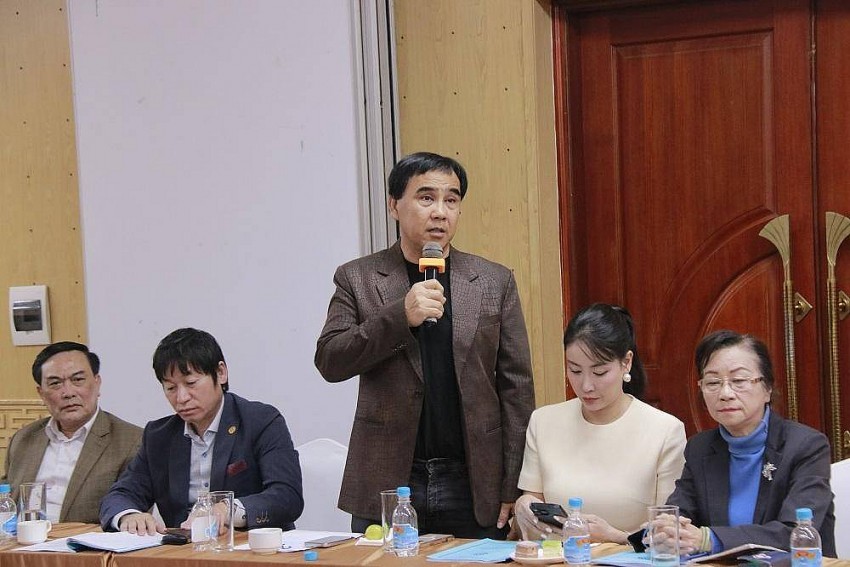 Nghệ sỹ Quyền Linh rất tâm huyết với công tác Hội và phát biểu tại hội nghị Hội Bảo vệ quyền trẻ em Việt Nam tổ chức kiện toàn nhân sự khóa IV