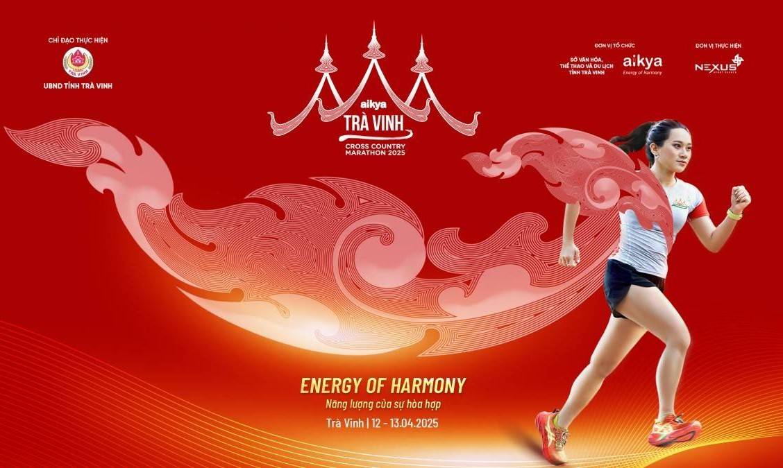 Giải AIKYA cross country marathon Trà Vinh 2025: Khám phá cung đường băng đồng tuyệt đẹp hòa quyện cùng văn hóa Khmer độc đáo