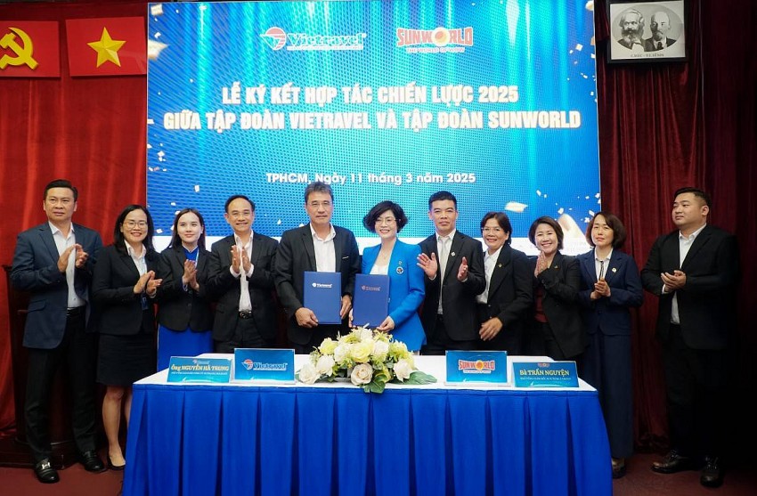 Sun World ký kết hợp tác chiến lược năm 2025 với Vietravel