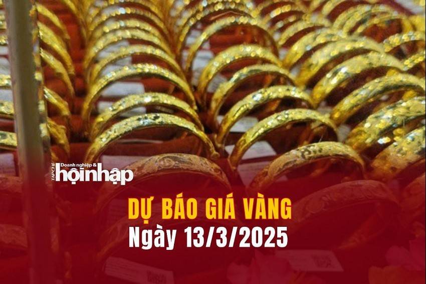 Dự báo giá vàng 13/3: Vàng nhẫn, vàng miếng có xu hướng giảm